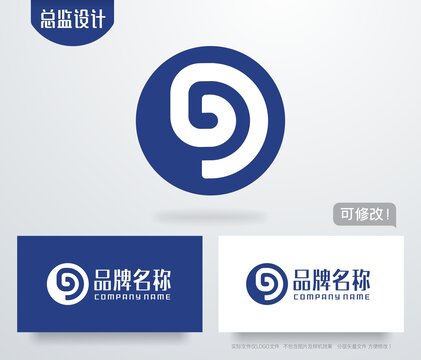 D字母logo字母D标志