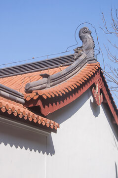 传统建筑的屋檐屋顶