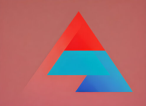 三角形几何底纹