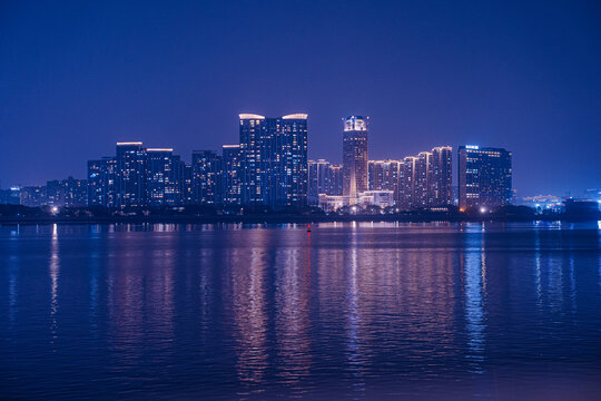 杭州钱江世纪城夜景