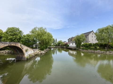 江南水乡美丽乡村旅游三星村