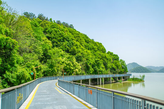 临安青山湖绿道