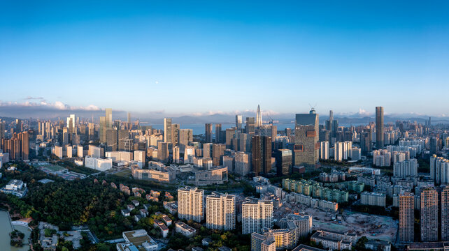 深圳南山粤海街道全景