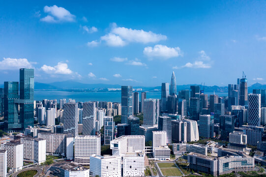 深圳南山粤海街道全景