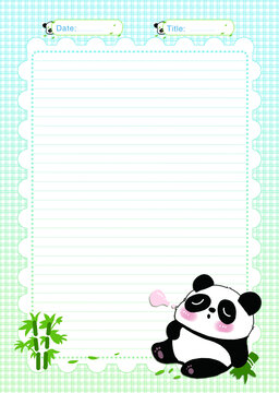 熊猫牌纸本
