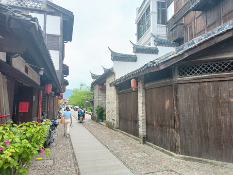 长汀古城