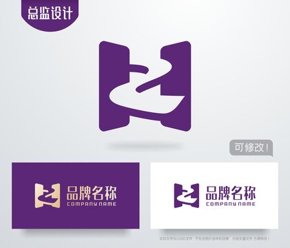 字母HZ组合logo