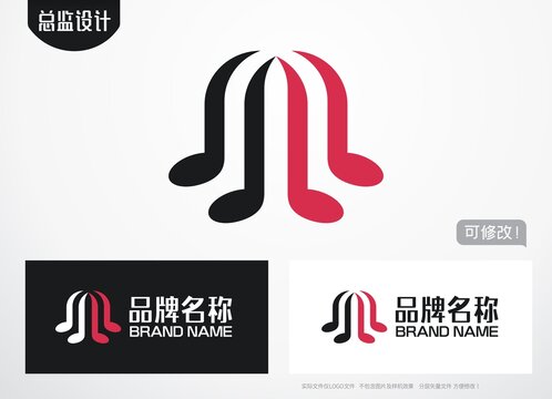 字母mlogo音乐符号