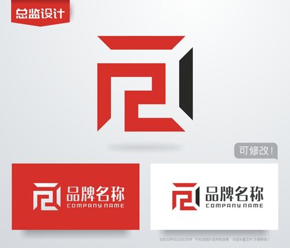字母RF组合logo