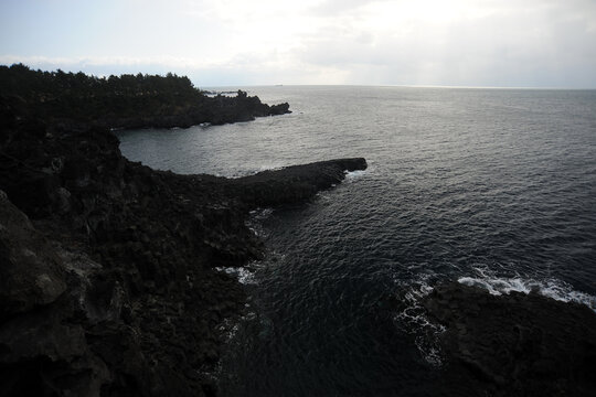 韩国火山岩石