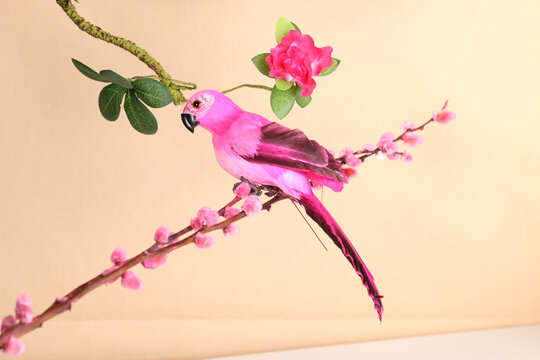 仿真小鸟玩具摆件