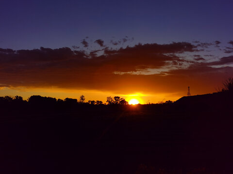 夕阳晚霞