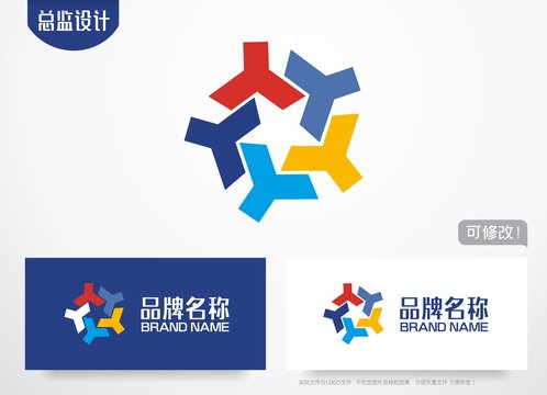 字母Ylogo五角星