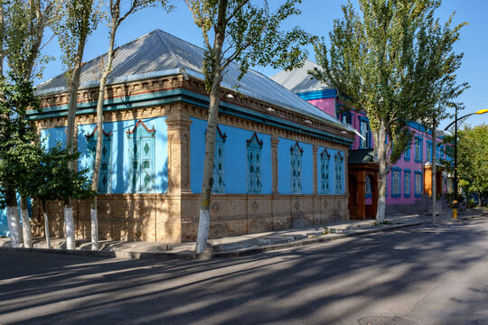 伊宁维吾尔民俗村民族建筑风