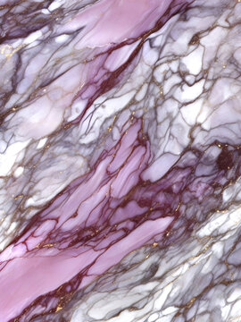 花岗岩紫粉色大理石纹