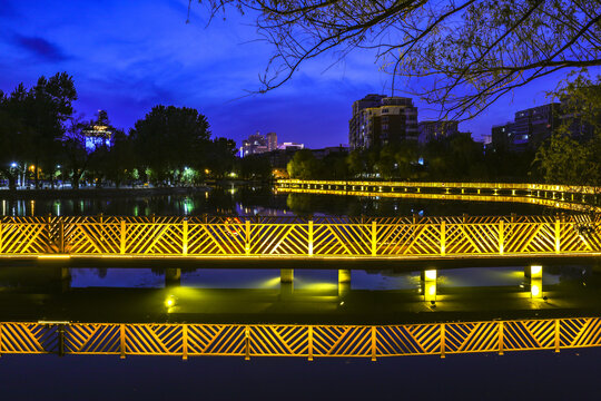 长春夜景