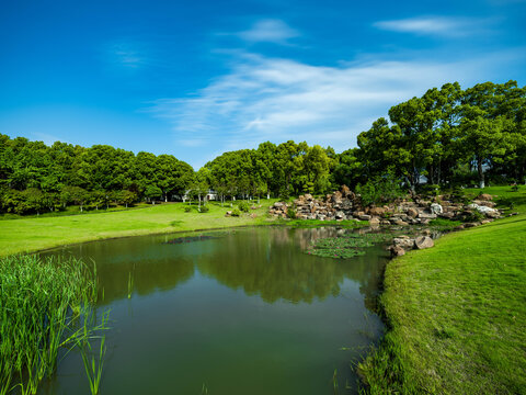 湖北京山园林风光