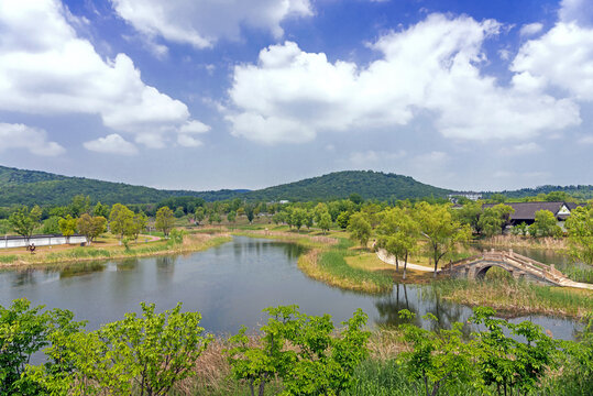 金乌温泉公园风光