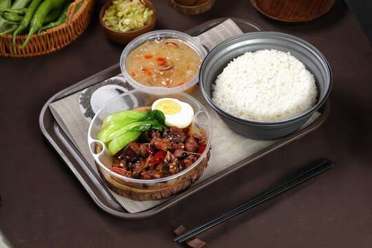 腊鸭盖码饭