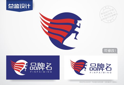 跑步logo奔跑