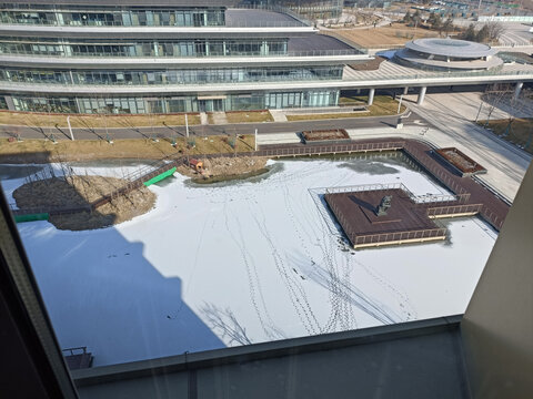 研究院雪景
