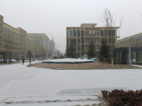 研究院雪景