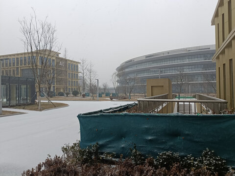 研究院雪景