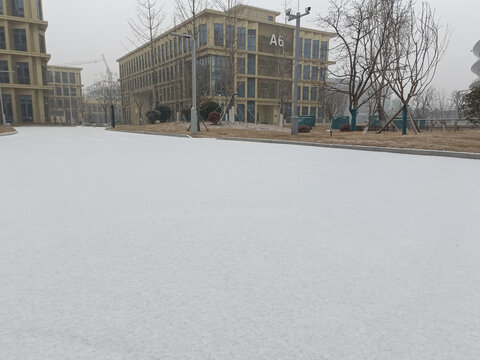 研究院雪景