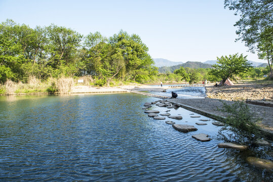 永嘉楠溪江山水风光