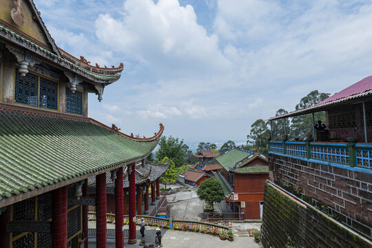 寺院佛教彭祖山