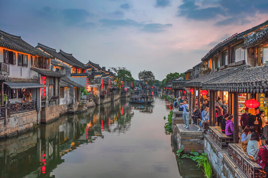 西塘古镇夜景