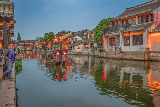 西塘古镇夜景