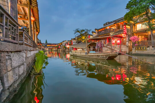 西塘古镇夜景