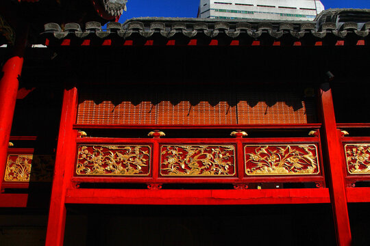 中式建筑亭台楼阁