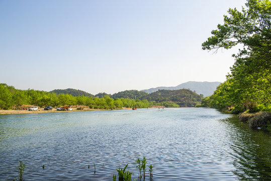 永嘉楠溪江山水风光