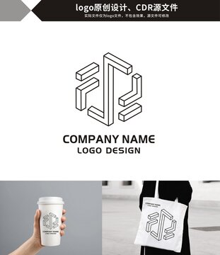 空间设计创意公司logo