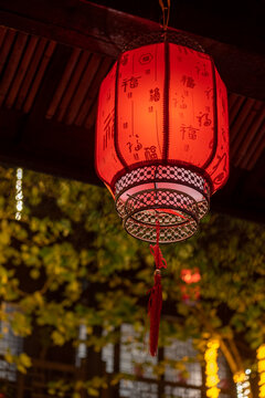 中式古典红灯笼