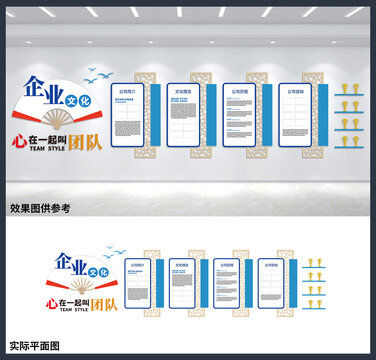 办公室走廊过道墙面文化墙