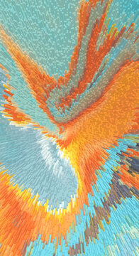 新国风抽象地毯纹理