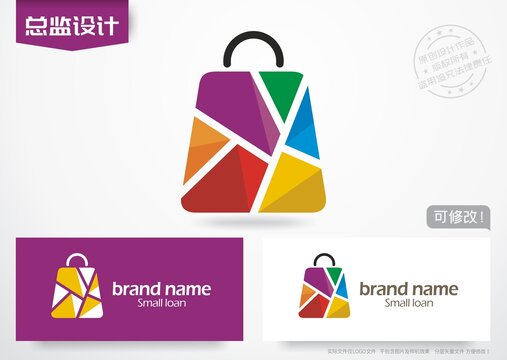 购物袋logo
