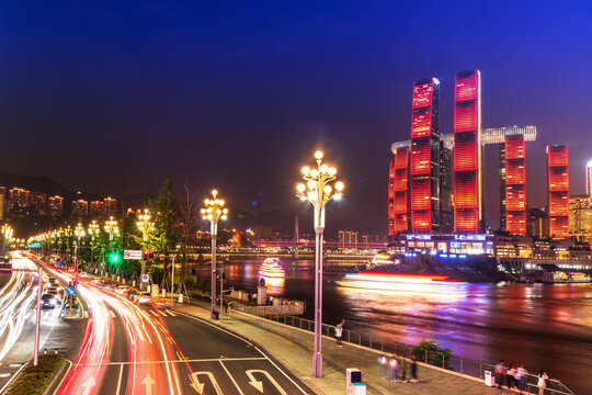 重庆南滨路夜景