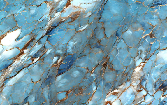 深蓝线条抽象石纹大理石