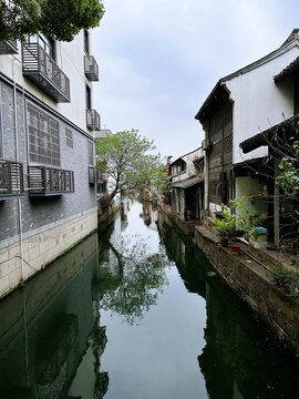 绍兴水乡街景