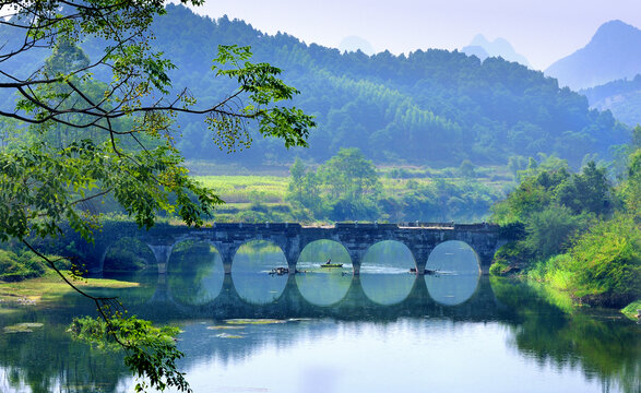 乡村山水景观