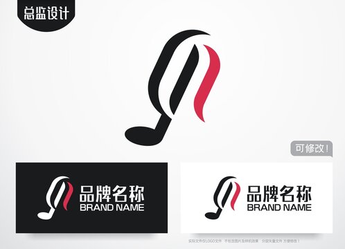 声乐培训logo话筒音符