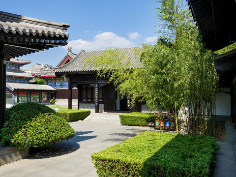 临沂王羲之故居王右军祠