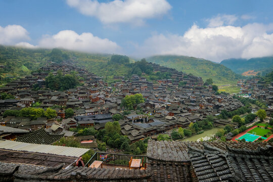 中国贵州雷山西江千户苗寨