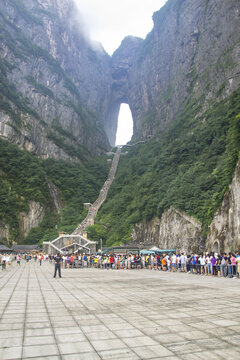 张家界天门山景区