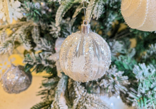 圣诞玻璃透明球