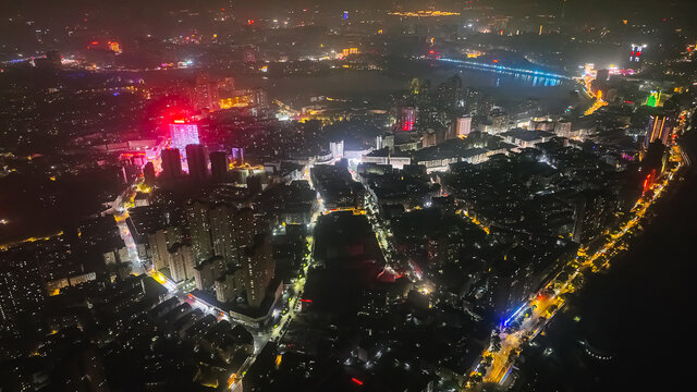 九江城市夜景